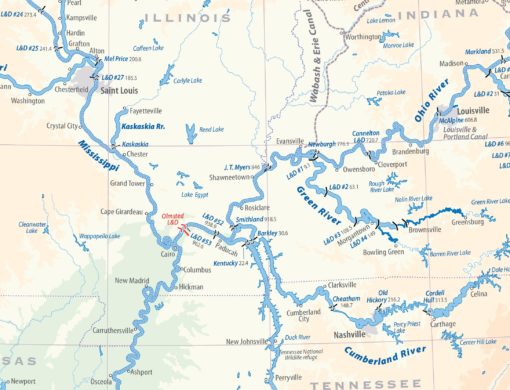 Waterways of North America - extract