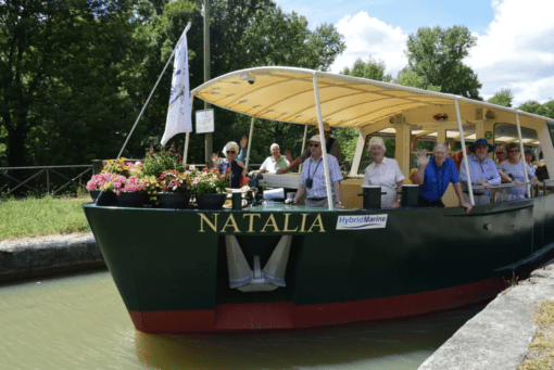 Cruising barge Natalia