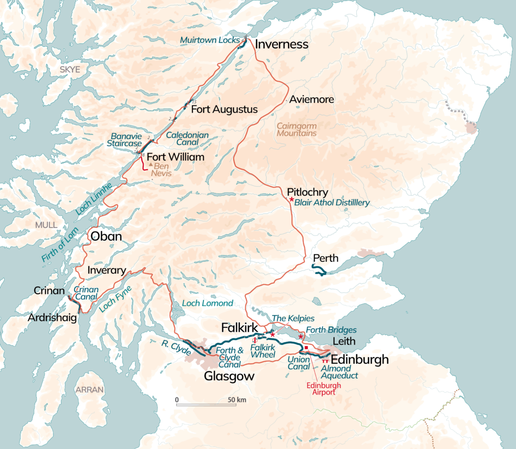 Scottish Canals tour