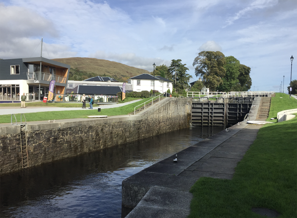 Caledonian Canal Banavie Locks