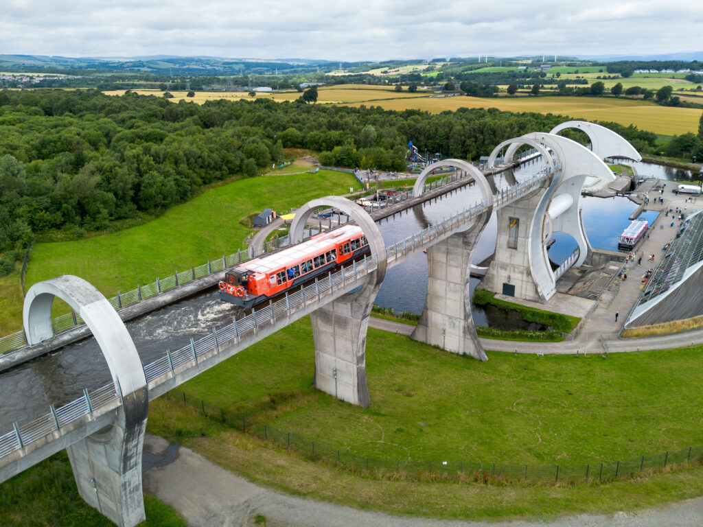 Falkirk Wheel aqueduct